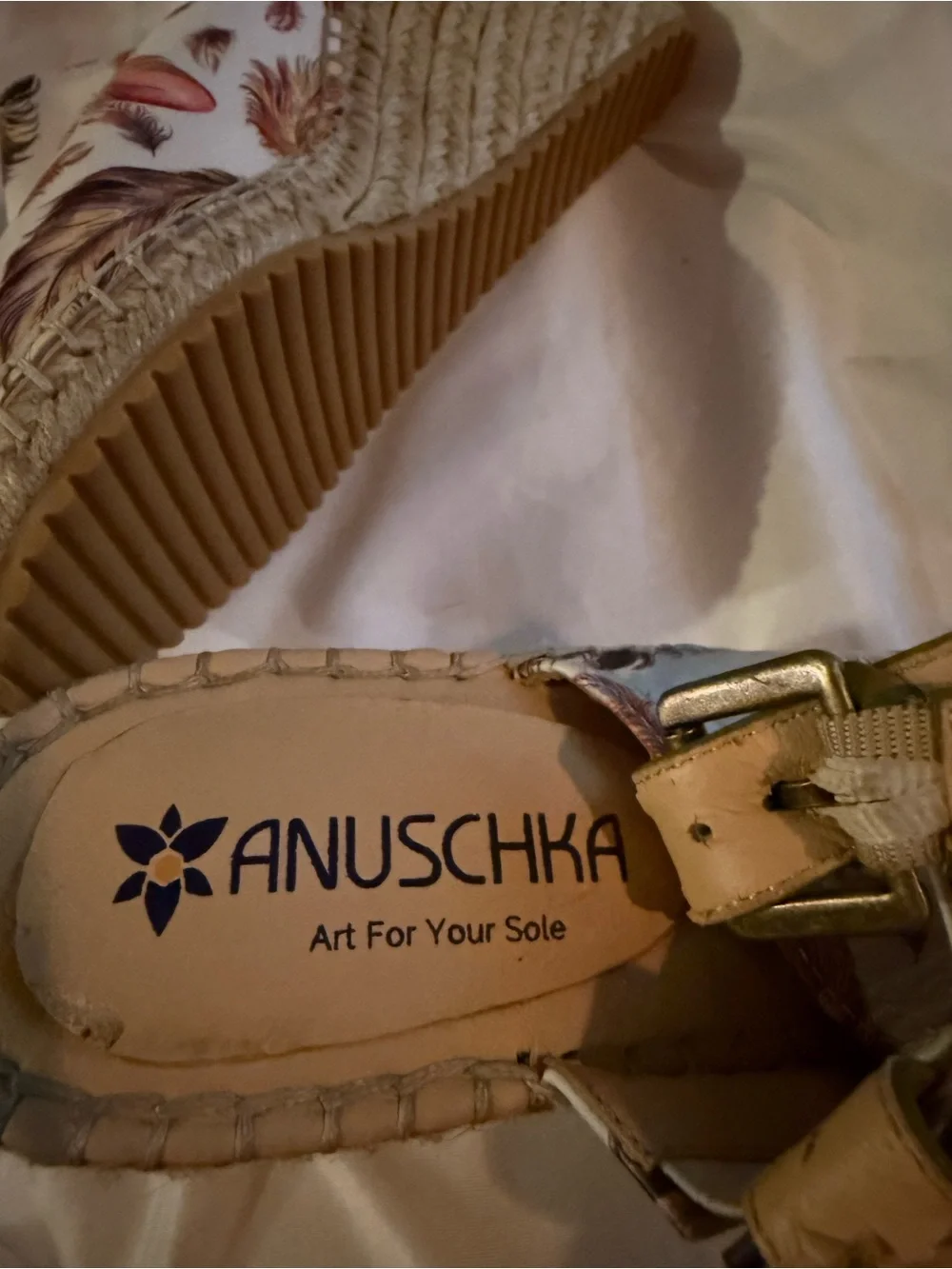 Anuschka Espadrilles- size 9-adorable